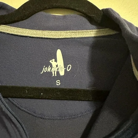 Johnnie O Diaz Diaz PREP-FORMACE 1/4 Zip Pullover Navy S NWOT - Picture 2 of 5